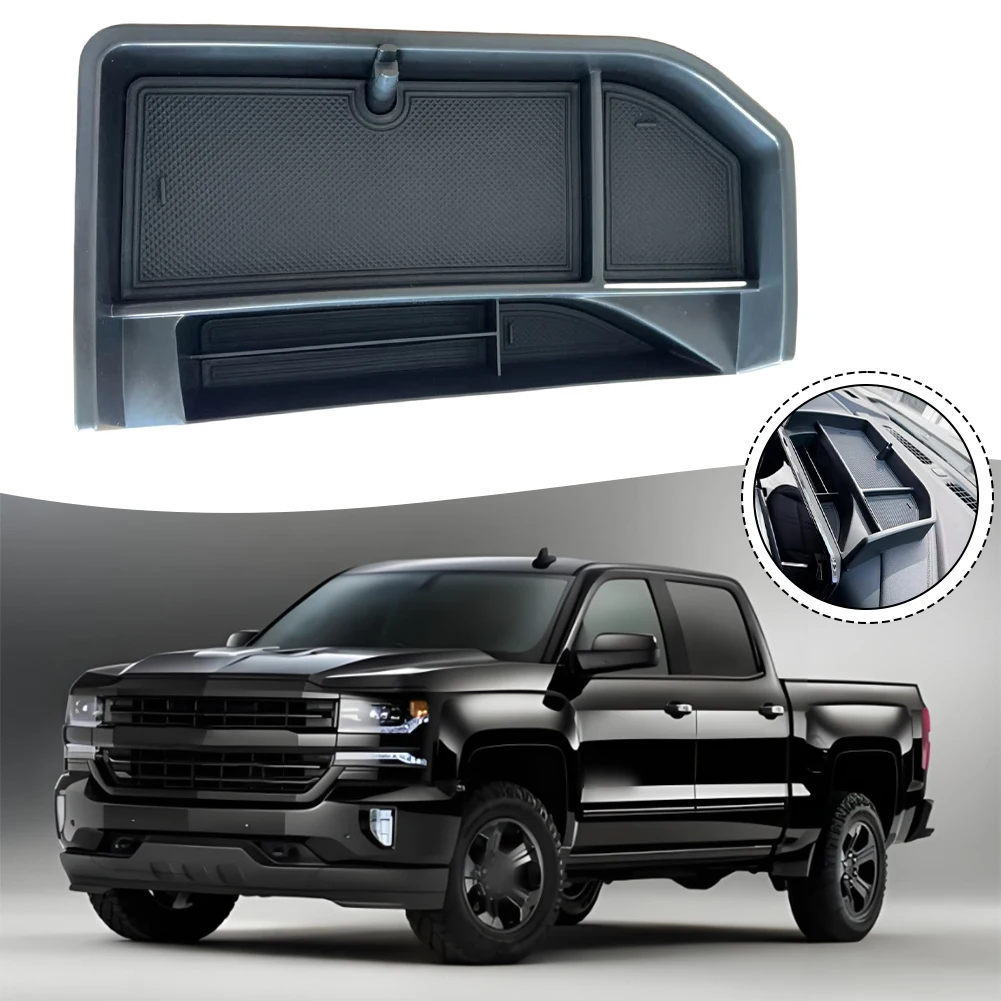 

Автомобильные аксессуары, черный лоток для приборной панели, недеформирующийся, индивидуальный дизайн, быстрая установка, стильный вид для Chevy