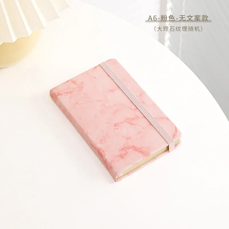 

New A5 marble pattern notebook European and American style hot Phnom Penh notepad A6PU book is hot-selling