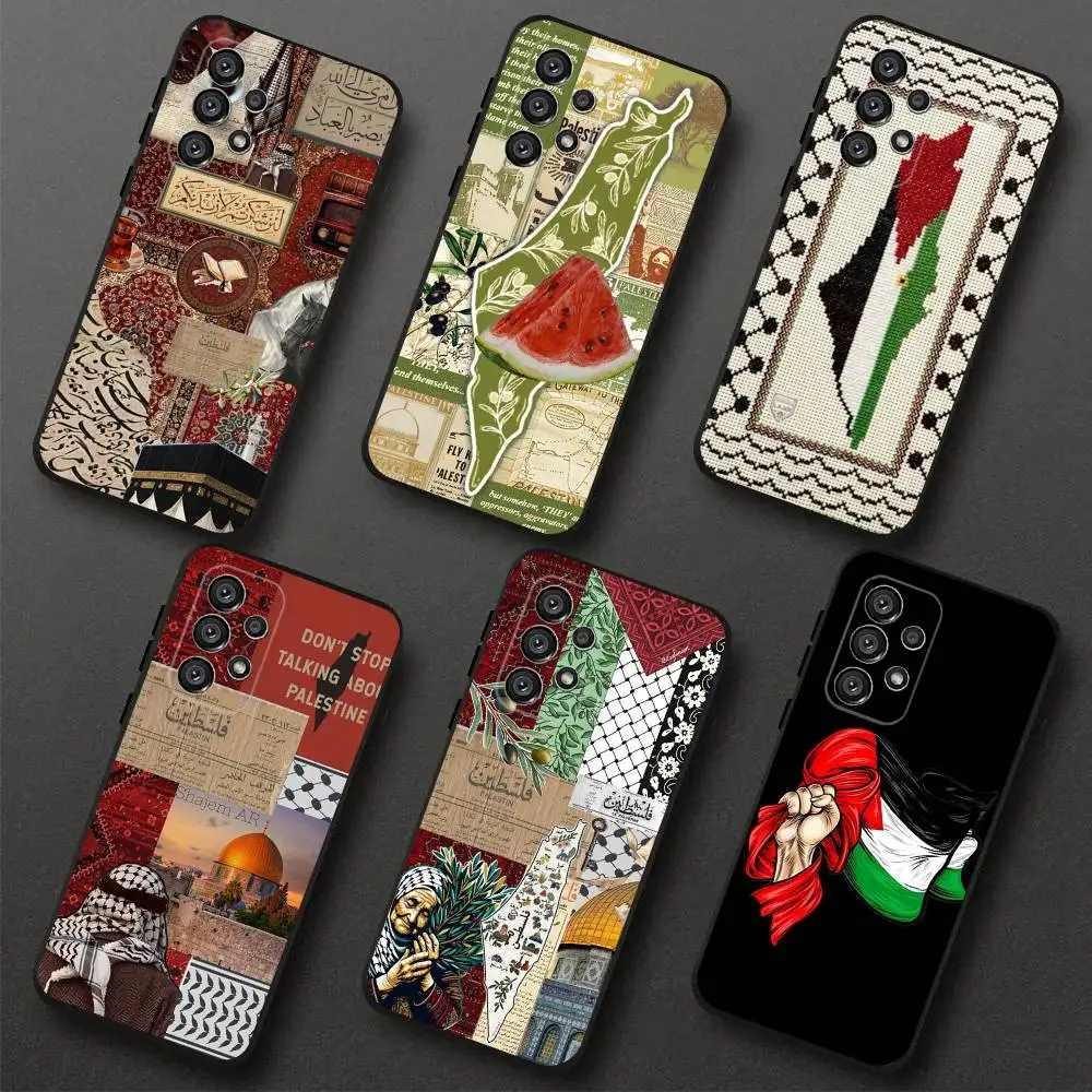 

Art P-Palestine-es-F-Flag Phone Case For Samsung S 25,24,23,22,30,21,10,9,Ultra,Plus,Lite,FE,4,5G Black Soft Case