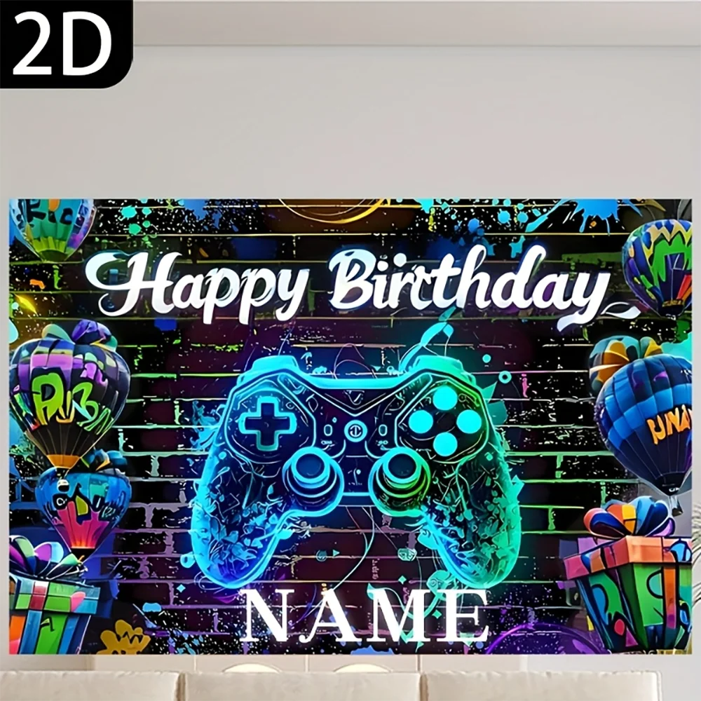 1 pièce – Toile de fond person - Party Games Name avis et prix