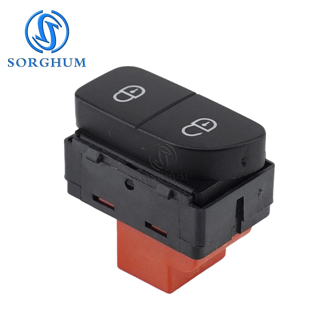 SORGHUM 5U0962125 For VW FOX GOL GV Power Window Switch Central Lock Control Switch Button 4 PINs 19008 5U0 962 125 373959855A