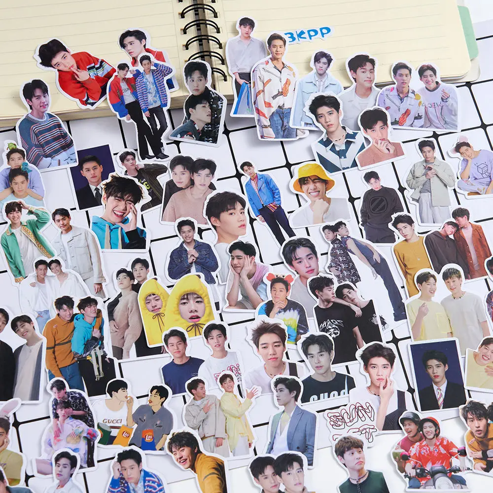 

64pcs New Thailand Stars Drama BKPP The Series Told Sunset About You billkin ppkrit cute stickers gift