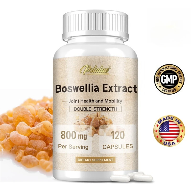 

Boswellia Extract Capsules - Joint Support Supplements Enhance Joint Mobility and Flexibility, and Promote Tissue Protection