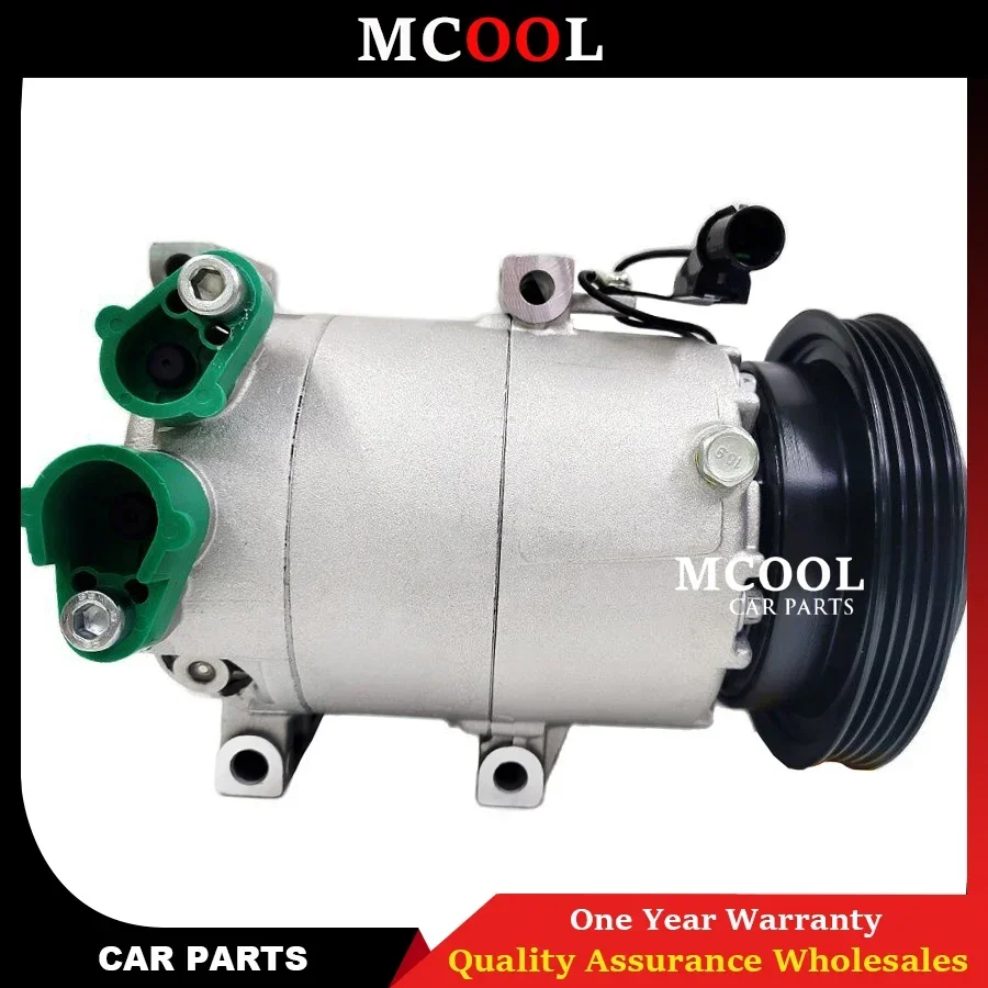 For VS12 AC Compressor hyundai accent 2010 2011 L4 1.6L 157370 97701-1E100 977011E100 471-6033 7512855 F500-CB9AA07 F500CB9AA07