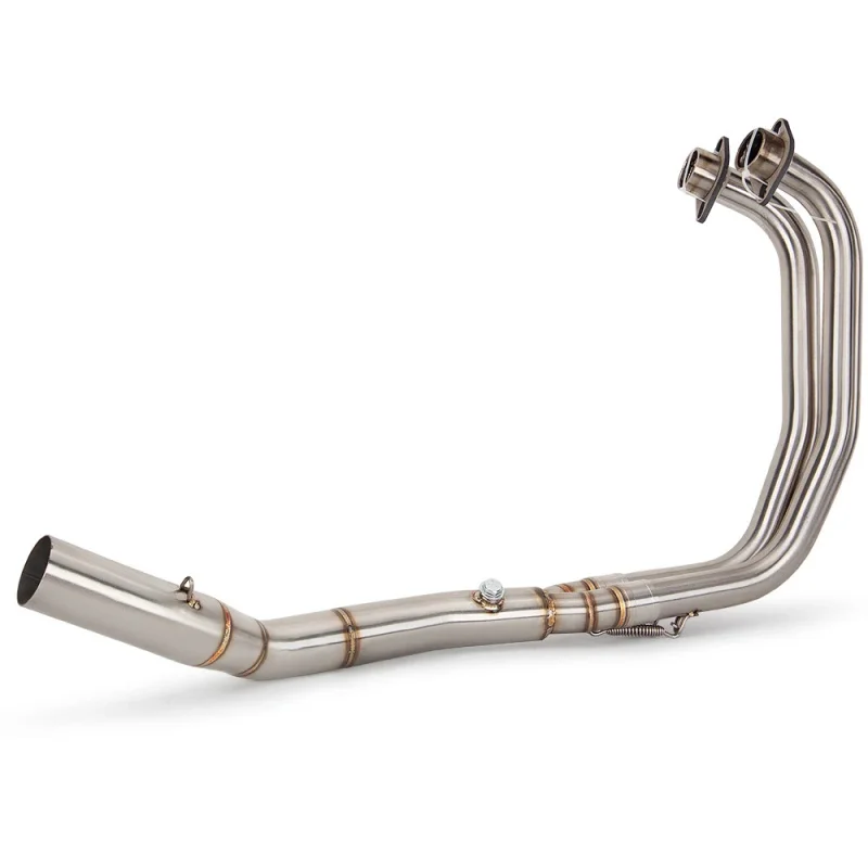 High Quality  HOT MT25 Front Link Tube Blue Manifold For R3 R25 MT03 MT25 2015-2026 Motorcycle 51MM Exhaust Pipe Moto