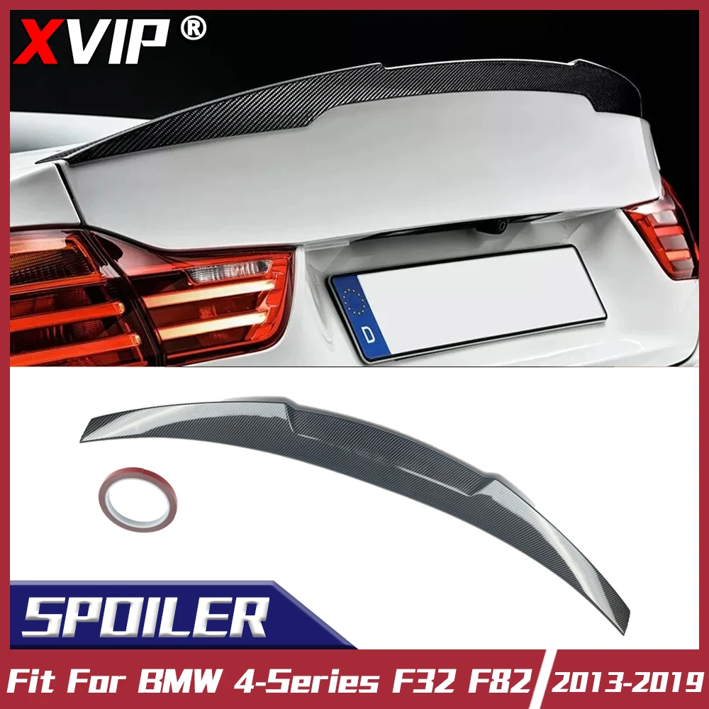 

XVIP M4 Coupe Carbon Look M4 Style Trunk Lid Spoiler Wing Fit For BMW 4 Series F32 F82 2013-19 Rear Wing Tuning Accessories Part