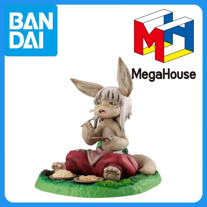 En Stock, Original MegaHouse Made in Abyss: Retsujitsu No Ougonkyou Versión Nanachi Figura de Anime Nnaa, Kit de Garaje para Armar, Anime de Dibujos Animados
