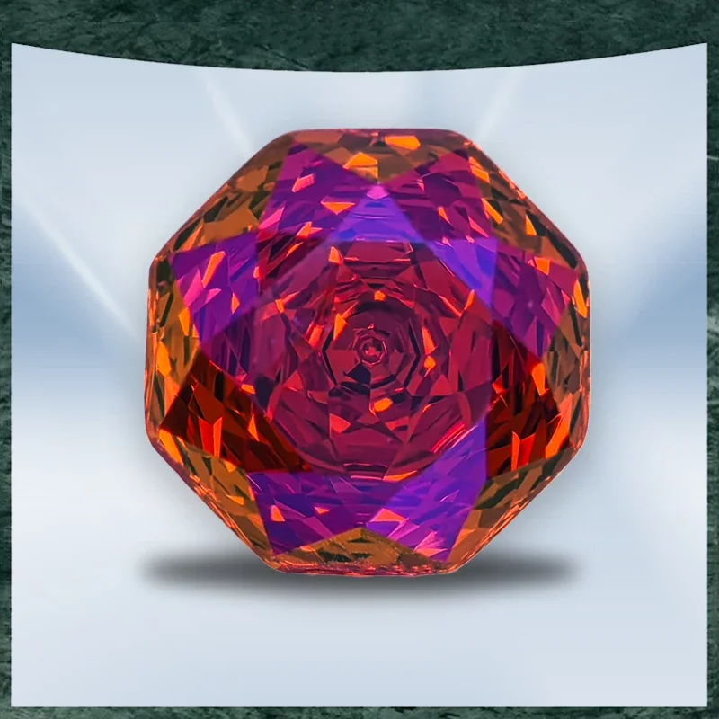 

Hot Sell Cubic Zirconia Special Rose Cut Psychedelic Neon Color Gemstone Bead Wholesale and Retail for Top Jewelry Rings Earring
