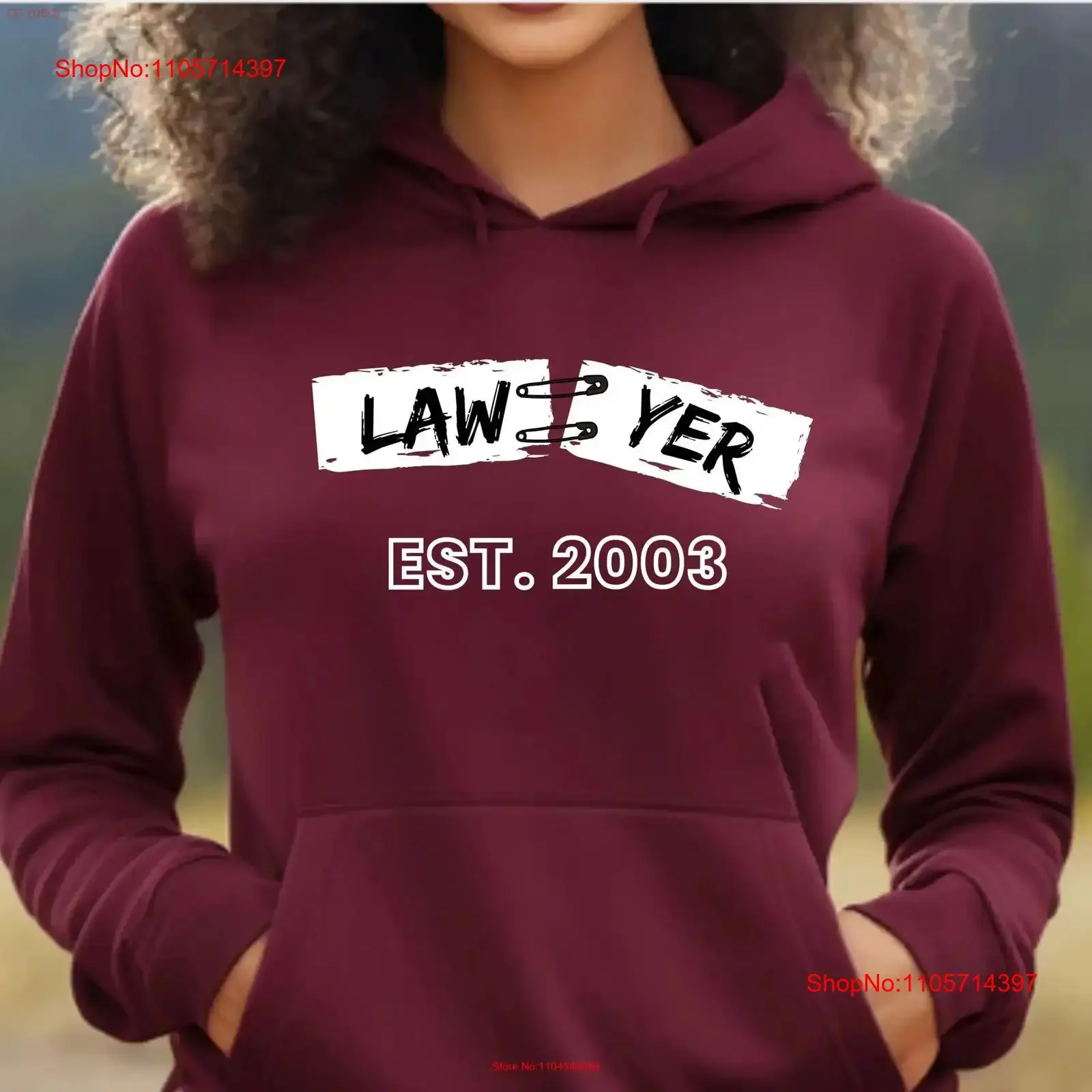 T-shirt d'avocat Est 2024, pour la remise des diplômes, école de droit, étudiant, style vintage, délavé, streetwear, mode