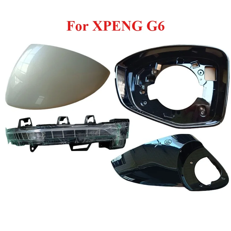 Original Side Mirror Cover Lens Frame Turning Lamp for XPENG G6 2023-2025 Models