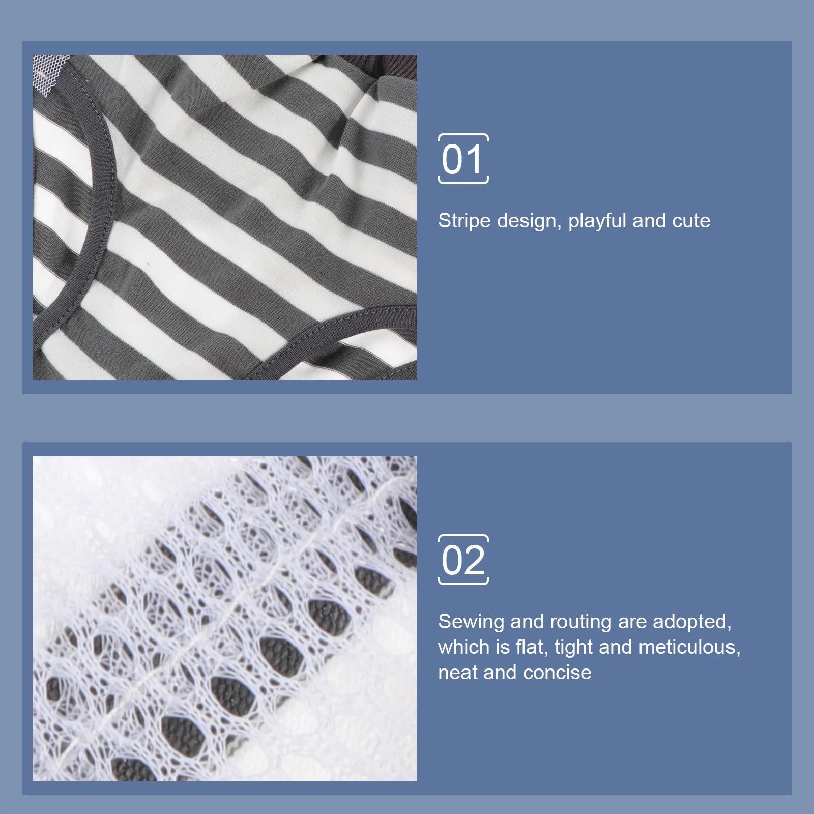 

Pet Heat Pants Female Dog Diaper Washable Cotton Comfortable For Dogs In Heat Period Household Dog Diaper Doggy Accessory