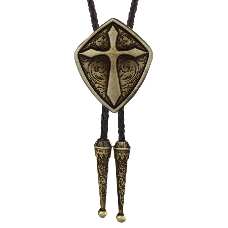 Bolo Tie ฮาโลวีนเครื่องแต่งกายคอ Tie ผู้หญิง Mens อุปกรณ์เสริมเครื่องประดับ Party Props Dropship