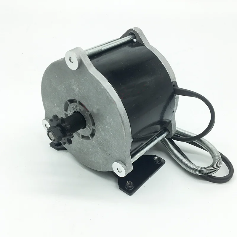 500w DC 24V/36V MY1018E High Speed Brush Motor With Sprcket ,Brushed Motor For Electric Scooter
