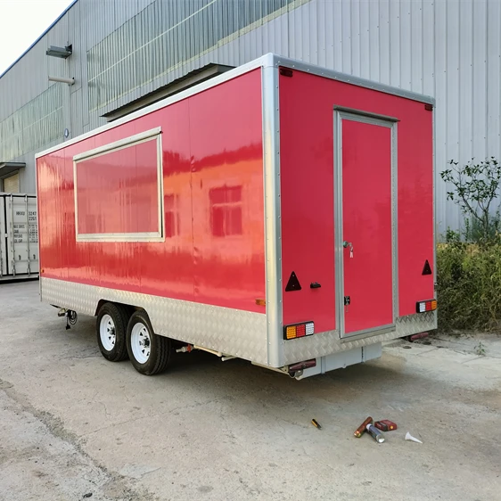 Catering Food Truck Fully Equipped Taco Trailer  Cheap Food Trailers