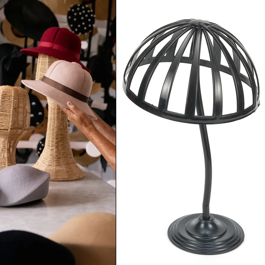 

2 Colors Displaying Showcase Freestanding Wigs Hat Hat Holder Cap Dryer Plastic Stand Organizer White/Black Home Use 2019 New