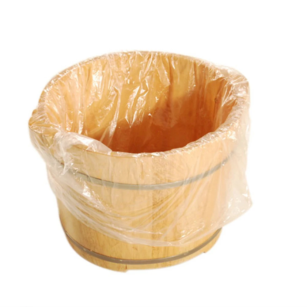 

2 Packs Disposable Foot Bath Bags Portable Soak Pedicure PE Heat Resistant Waterproof Breathable Ideal Shop Spa