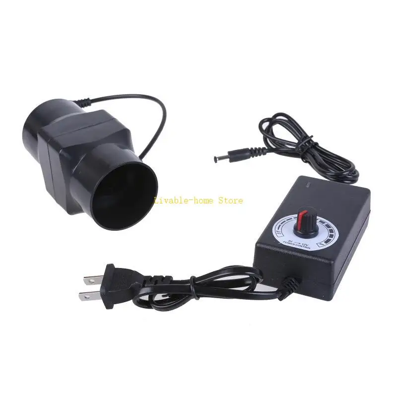 Ventilazioni d Ventilatori Aspiratore da finestra con regolatori velocità variabile B46D