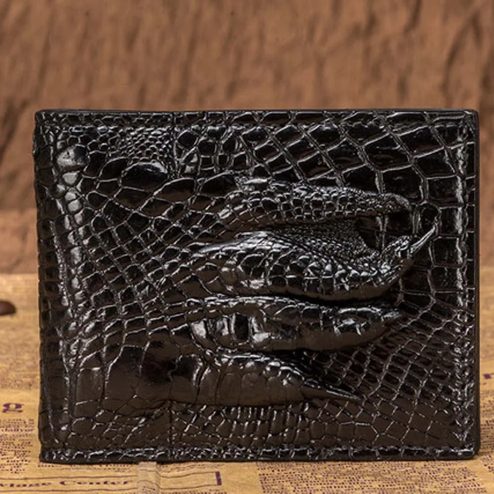 lukani crocodile   driver's license  holster