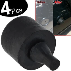 4Pcs Door Shut Bumper Stop Rubber Buffer Grommet Absorber Components For Land Rover Discovery 3 4 Freelander 2 Range Rover Sport