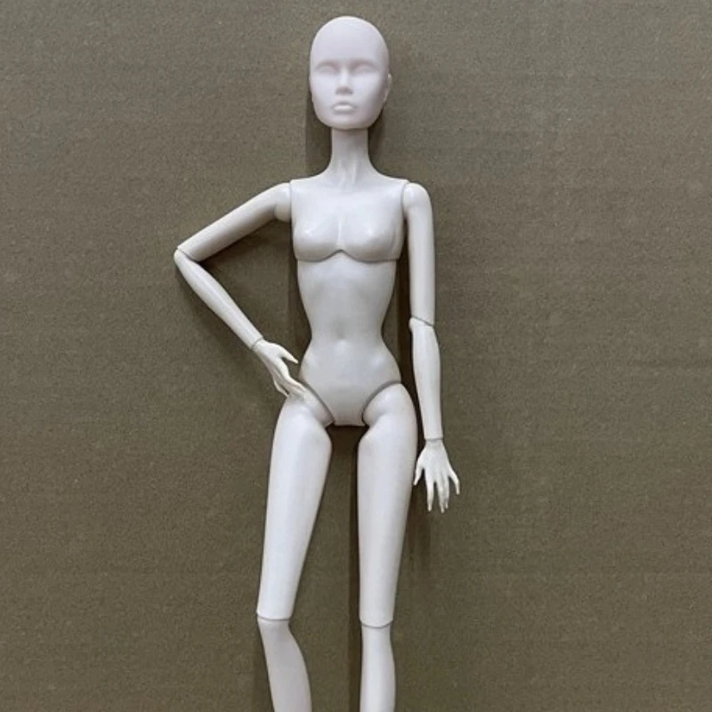 

30cm Super Model White Skin 1/6 Lady Doll Blank Face Head for Make Up Practice Doll's Accessories Parts