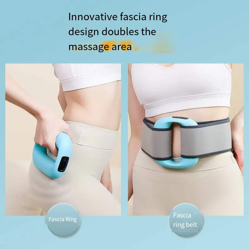 New Professional Level Rechargeable Fascia Gun Massager with High-frequency Vibration and Rapid Fat Burning To Relieve Fatigue