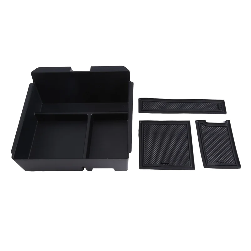 تتجه ل تسلا نموذج 3 2024 هايلاند مركز وحدة التحكم مسند الذراع صندوق تخزين صندوق تخزين ، صندوق تخزين التحكم المركزي ، سيليكون P