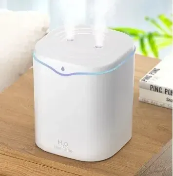Other Große Kapazität Dual Spray Luftbefeuchter USB Hause Schlafzimmer 2L Stille Wasser Nachfüller Luftreiniger Drahtlose Wasser Diffusor Büro 5