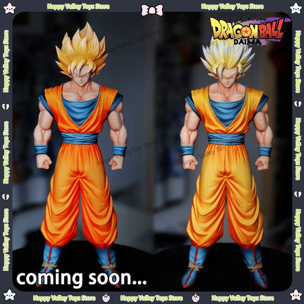 

32 см HY Factory Dragon Ball Аниме Сон Гоку Фигурка Супер Сайян 1,2 Фигурка ПВХ Модель Статуя Индивидуальная Коллекция Игрушка Подарок