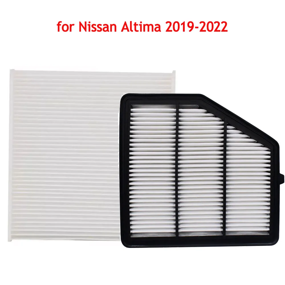

Комплект воздушного фильтра салона двигателя для Nissan Altima 2019 2018 2019 2021 2022 2,5 л 2,0 л, сменные аксессуары для автомобиля 272775NA1A 165466CA0A