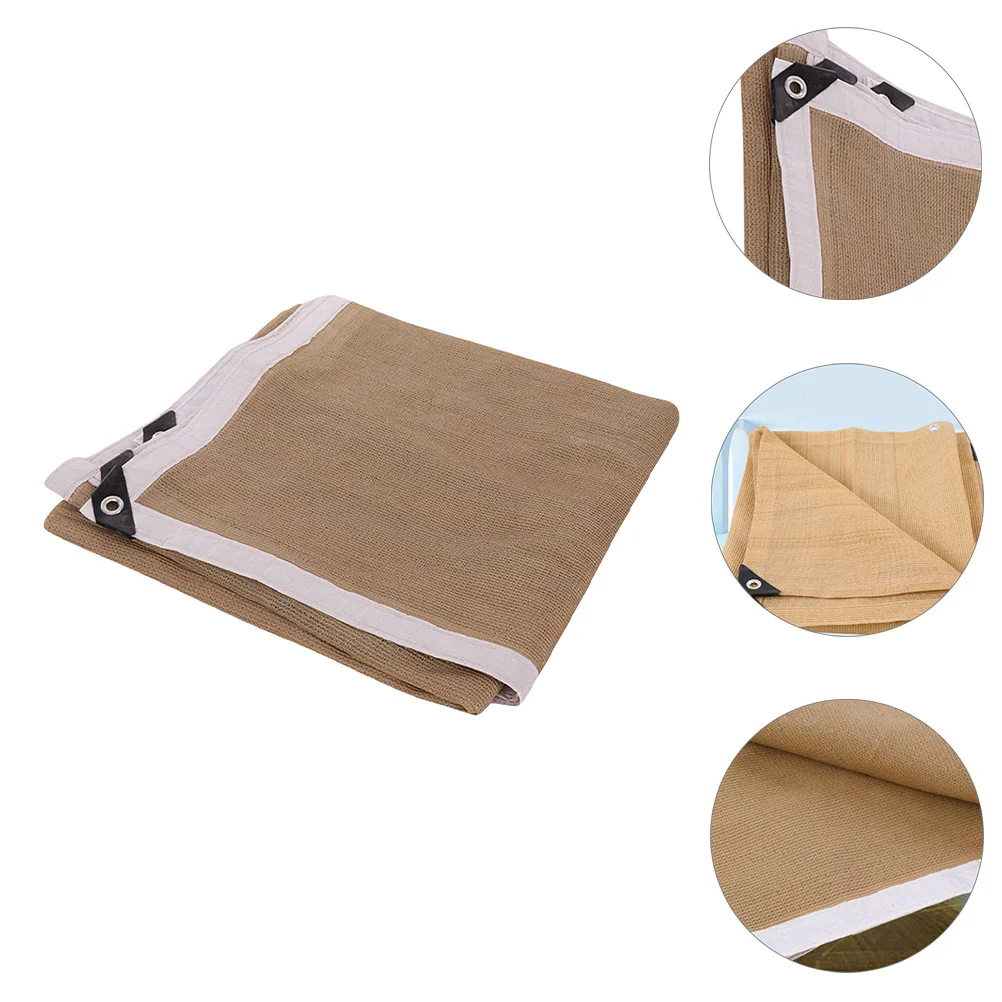 

1pc Pe Thick Waterproof Breathable For Balcony Sunshade For Patio Garden Yard Patio Outdoor Block Sail Summer Shading Net
