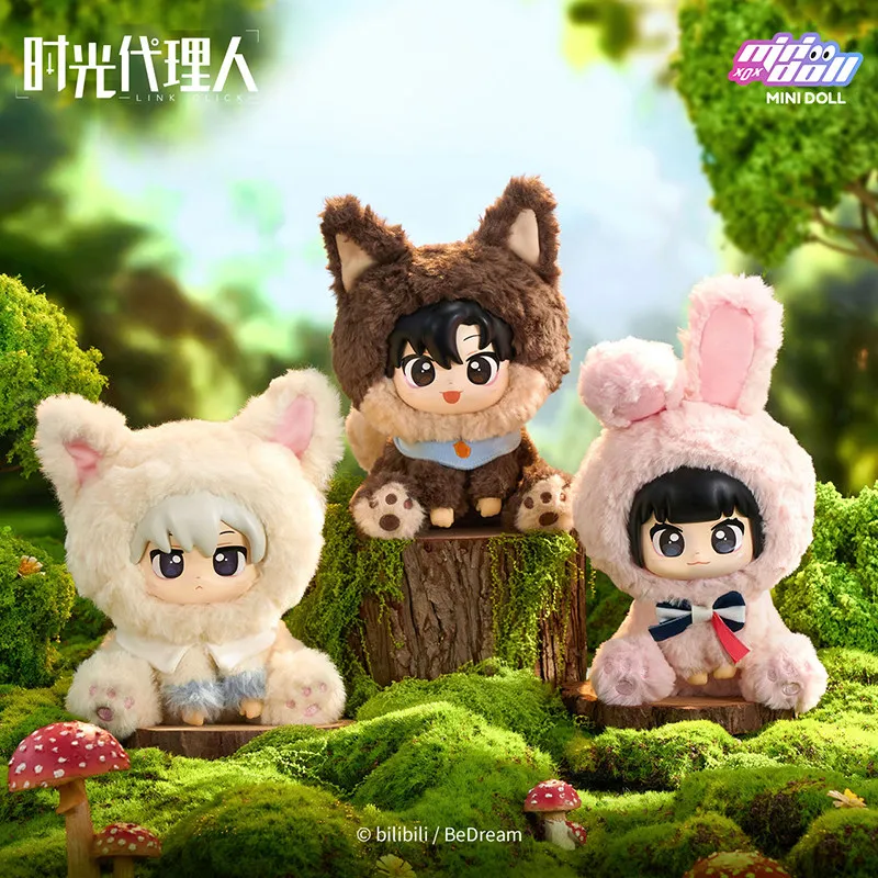 

Minidoll Time Spirit Doll Vinyl Plush Kawayi Exquisite Cartoon Doll Collectible Toy Pendant Decor Desktop Ornament Cute Gift