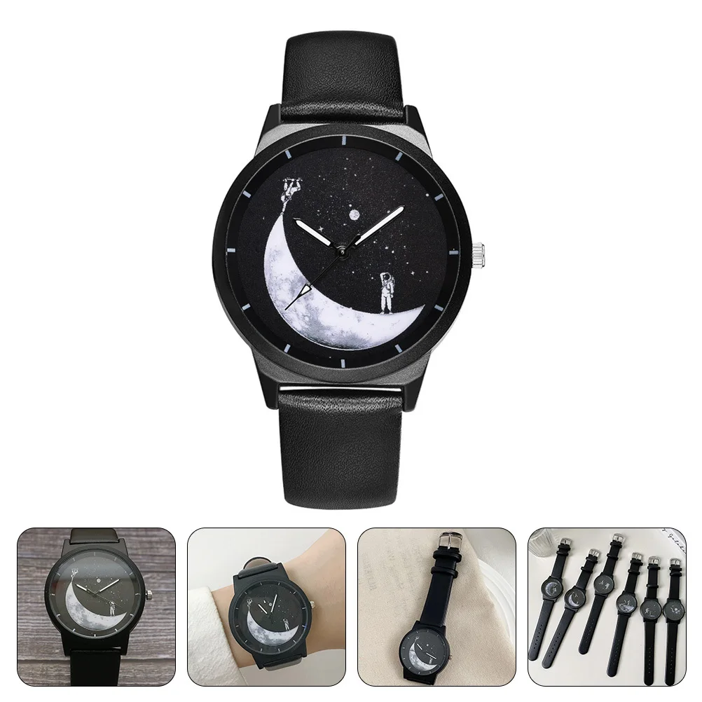 Display Astronaut Wristwatch with Band Classic Unisex Style Perfect for Casual Formal Occasions Gift for Her Him