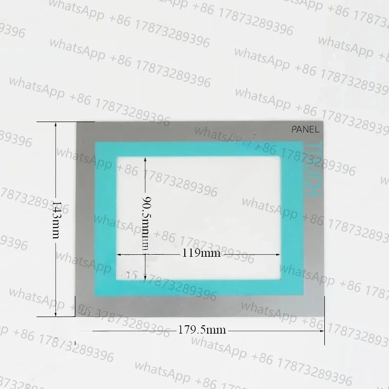 لوحة زجاجية لشاشة تعمل باللمس لـ 6AV6643-5MA10-0ND2 6AV6 643-5MA10-0ND2 MP277T محول رقمي أحادي 6 يعمل باللمس + طبقة رقيقة واقية