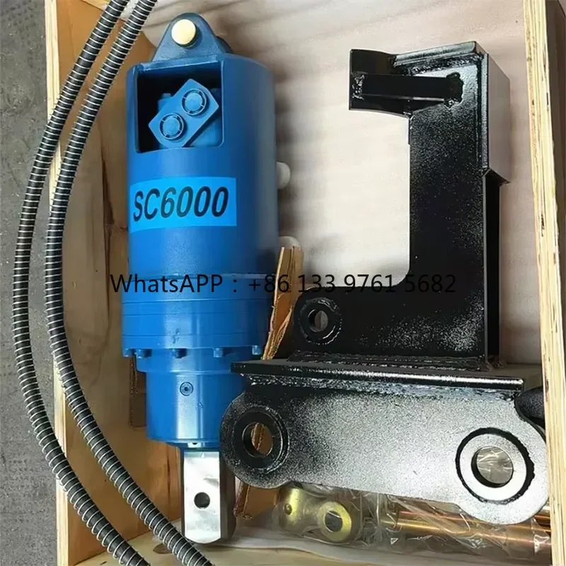WSQ Hot Sale Mini Excavator Earth Auger Drill Augers Earth Drilling Machine for Excavator Attachments