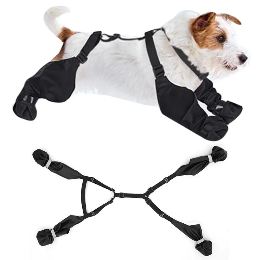 Le migliori scarpe antiscivolo per cani Protezione per le zampe degli animali domestici Stivaletti da pioggia per cani, scarpe da calzino per reggicalze per cani da esterno a prova di sporco e