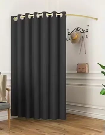 Dressing room curtain clothing store changing room door curtain simple