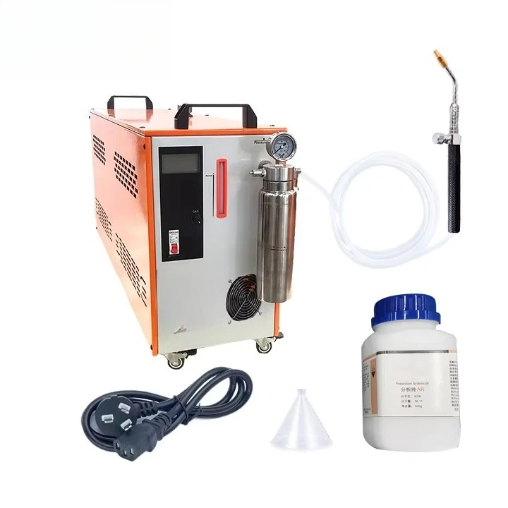 Generator Gas Welding Machine 220V 2400W High Precision 1mm 600L/h Output PLC Core for Brazing Copper