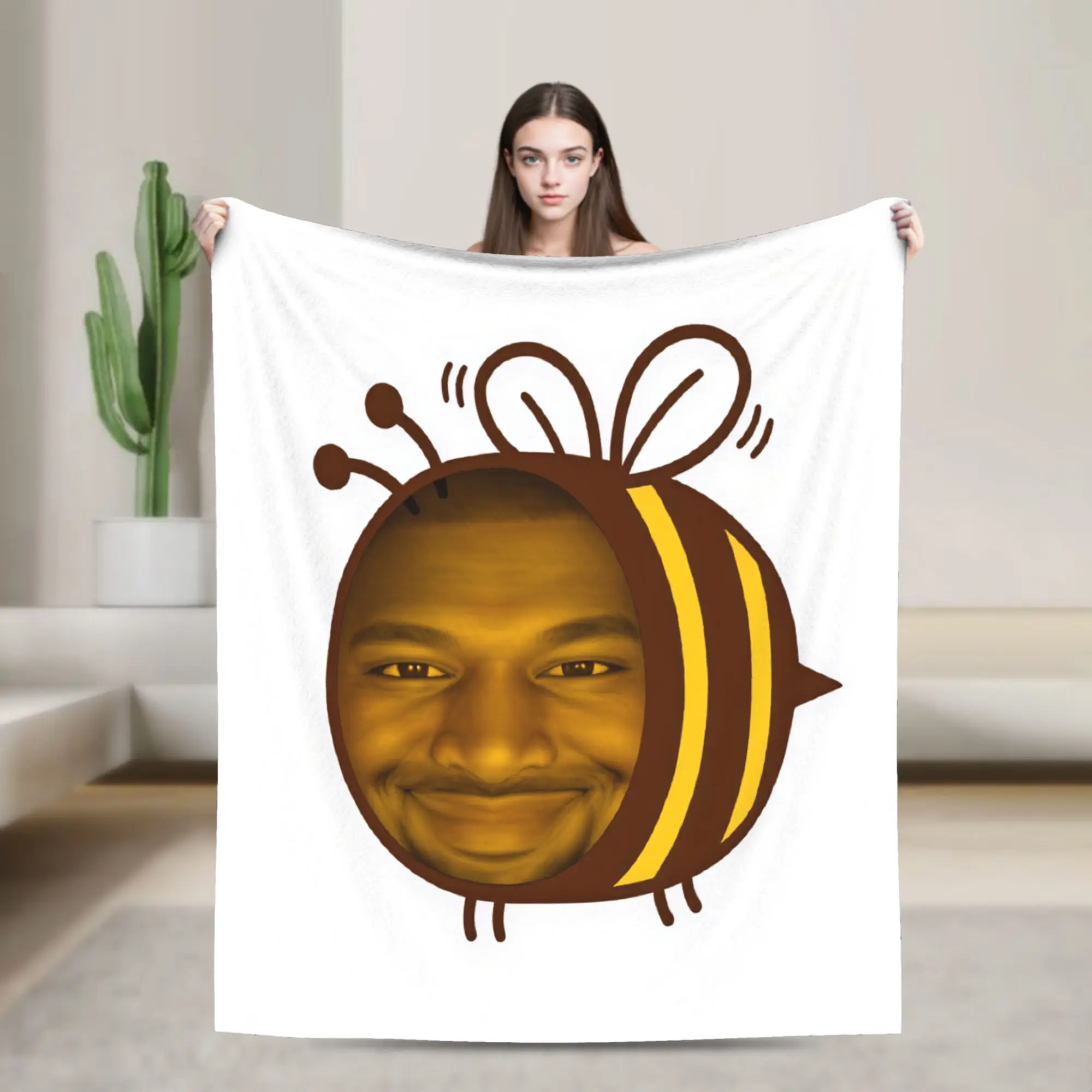 Kanye West Meme Blankets  Soft Funny Plush Throw Blanket For Boy Girl Bedroom Flannel Bedspread Bed Cover
