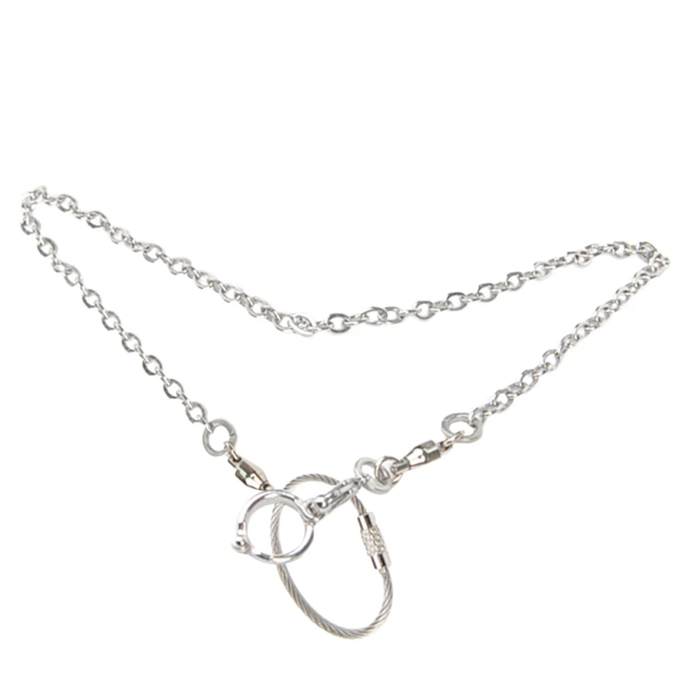 

Bird Foot Chain Stainless Steel Parrot Anklet Lightweight Split Foot Open Ring Bird Leg Ring for Outdoor Use Parrot Anklet