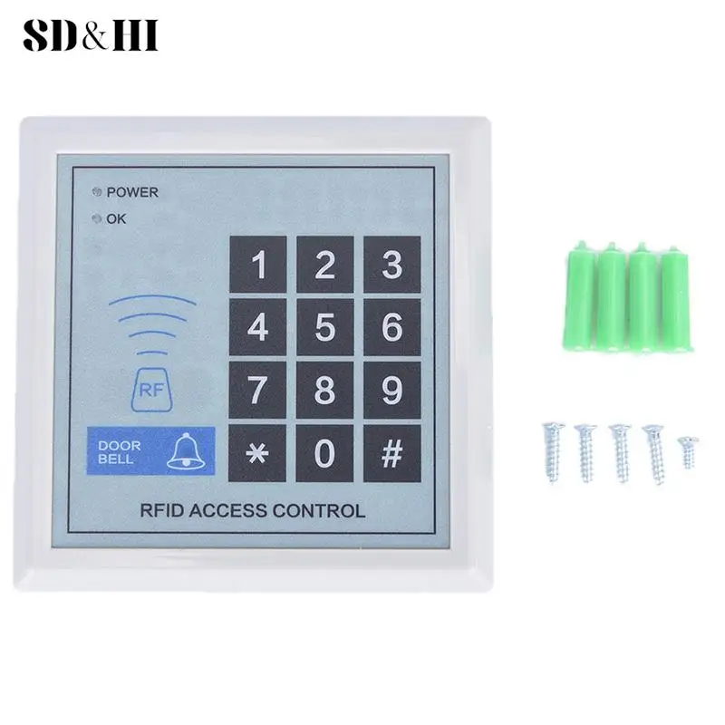 1PC New Security RFID Access Control System Device Machine Security Proximity Entry Door Lock Quality