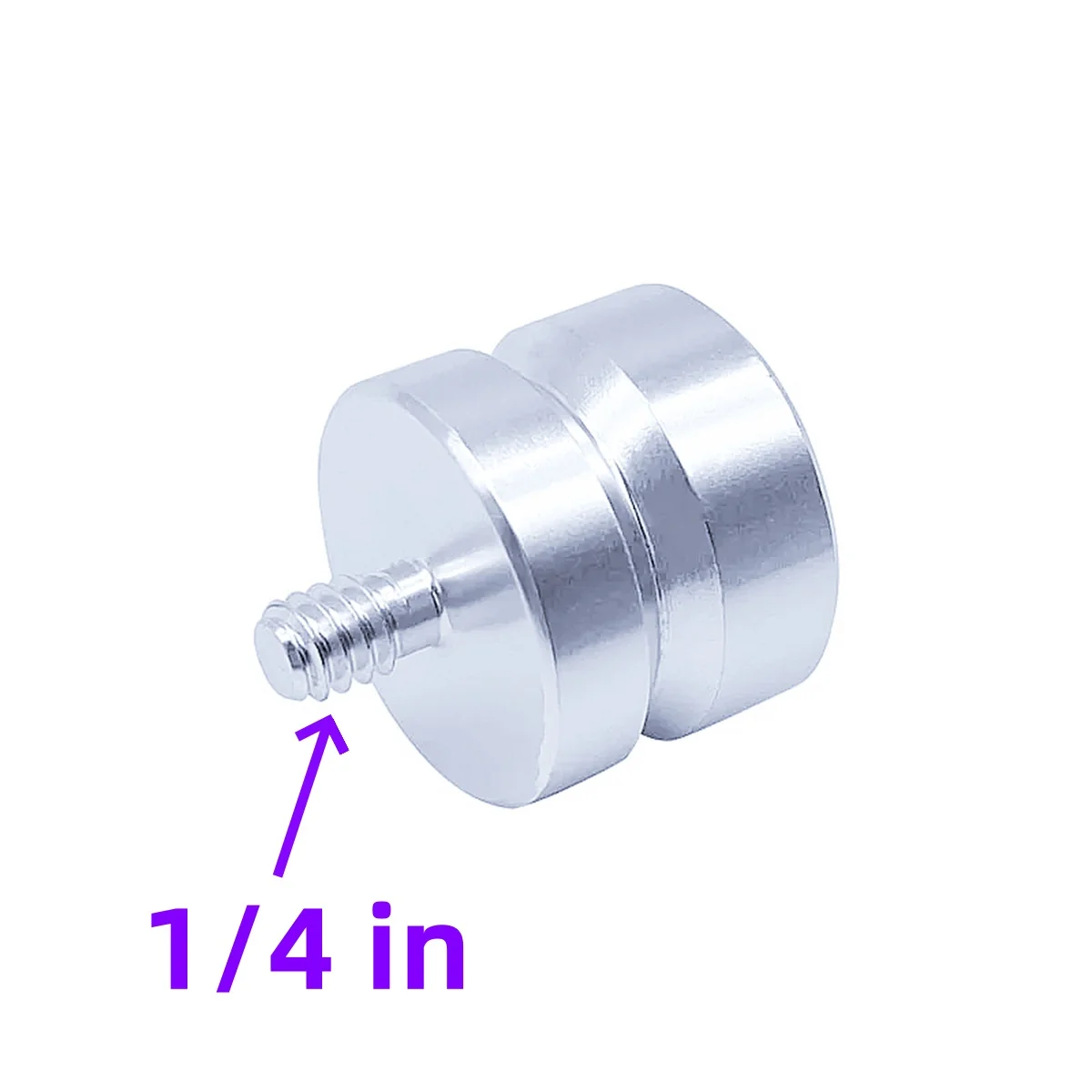 3 шт. алюминиевый адаптер призмы 1/4x20 наружная резьба на 5/8x11 внутренняя резьба для призмы GPS RTK GNSS тахеометра