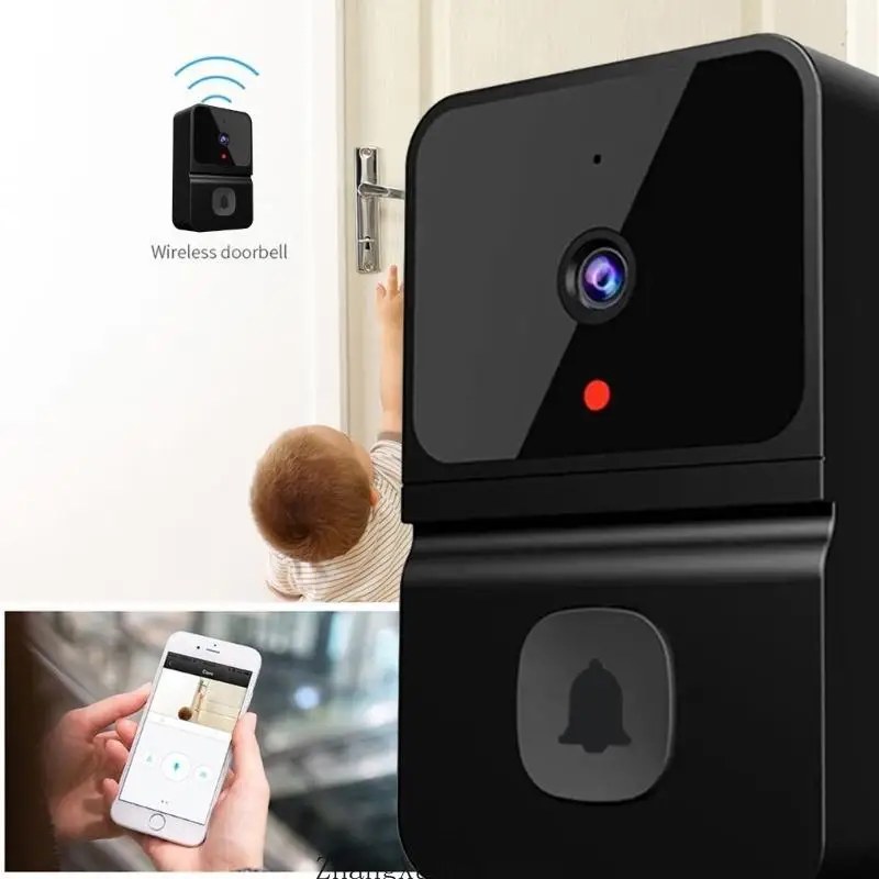 Wireless Doorbell WiFi Outdoor Camera Security Doorbell Night Video Door Bells with Camera For Home Door 3XUF