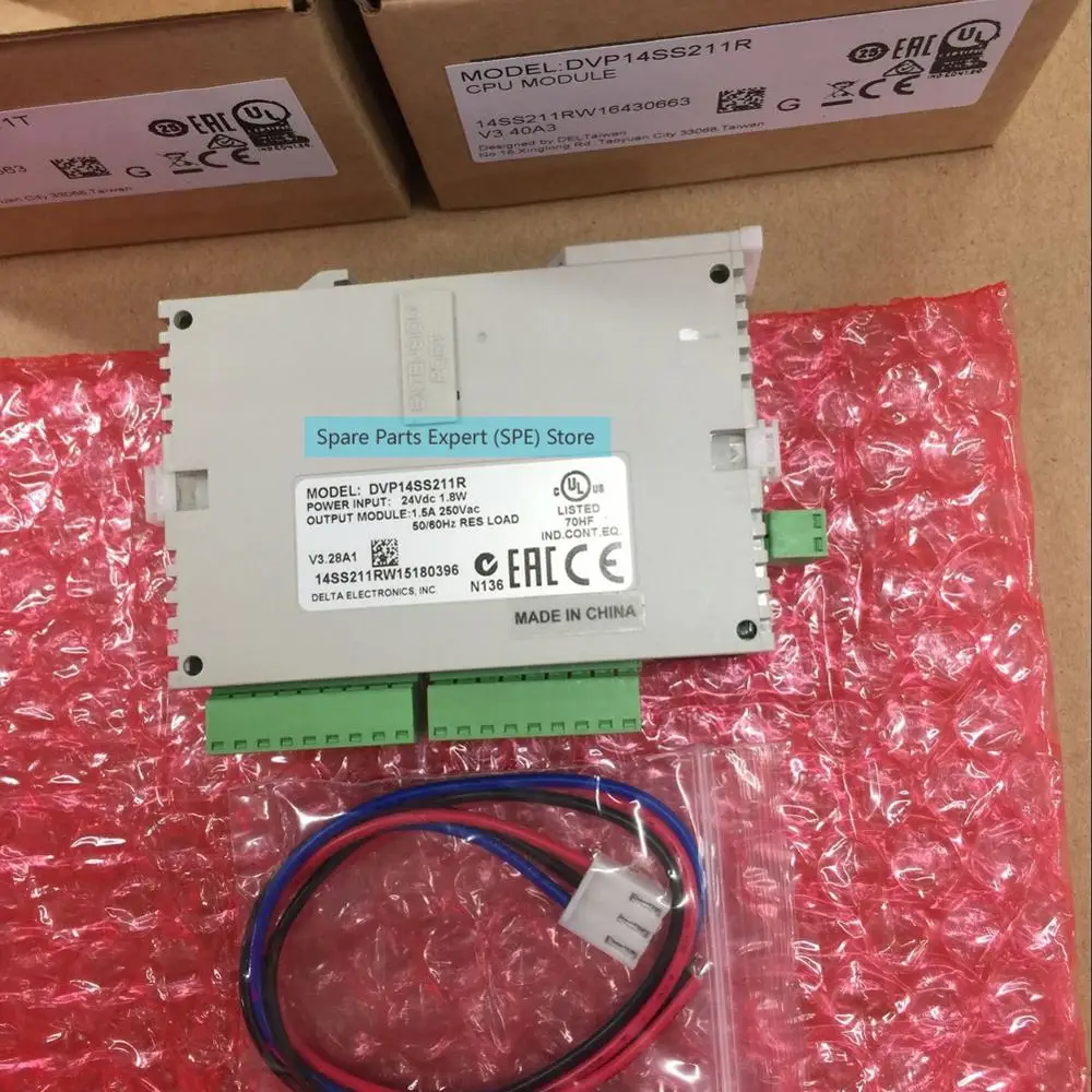 new for Delta module PLC DVP04AD-S DVP14SS211R DVP14SS211T original programmable controller 95%new99%new