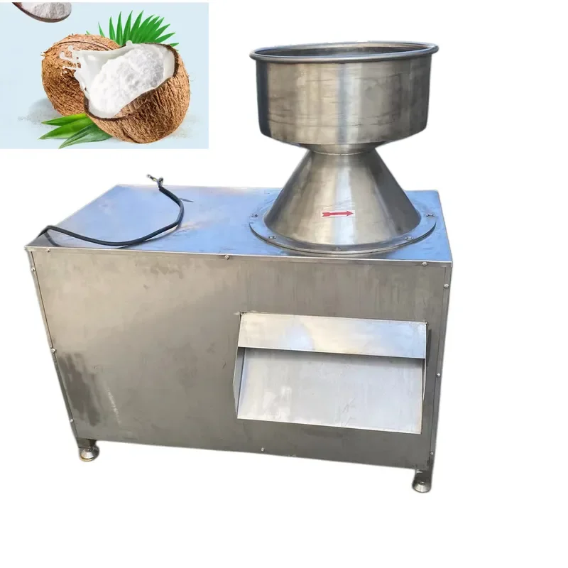 Industrial Electric Coconut Grinder Ginger Grinder Heavy Duty Stainless Steel Shredder Machine for Kitchen Commercial Use