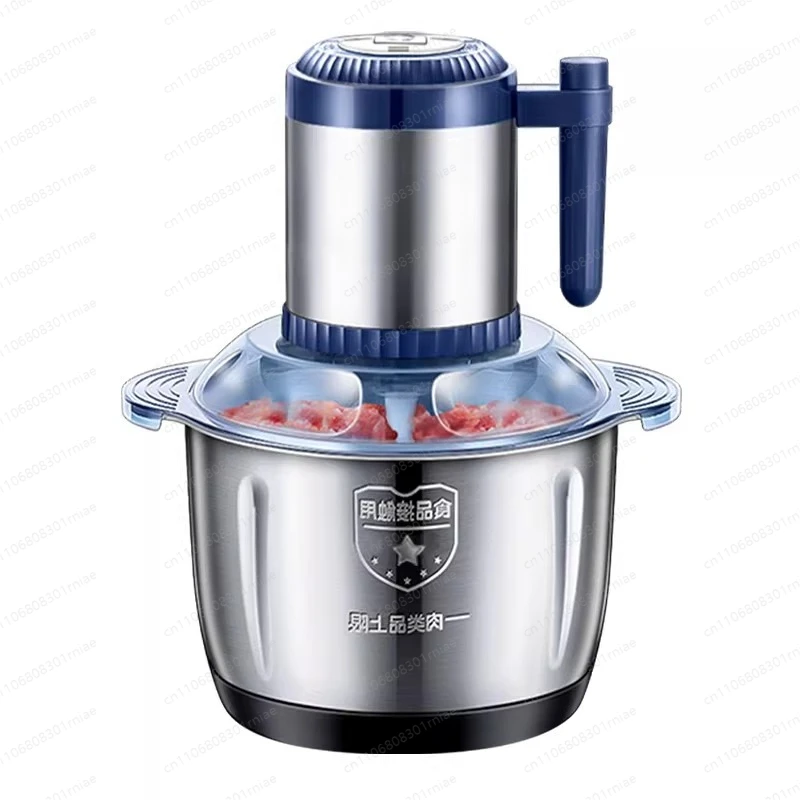 

Thickened glass meat grinder stainless steel electric minced meat filling garlic beater