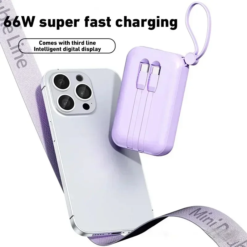 Large Capacity Power Bank 50000mAh 66w Fast Charging Powerbank Portable Battery Charger Spare battery For iPhone Samsung Xiaomi - view 4