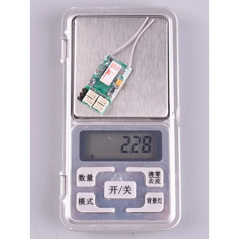 CM410X 4 Channel 2.4G Radio Receiver PPM Output Compatible with DSM2 DSMX Protocol RC Glider Fixed Wing Model Accessory