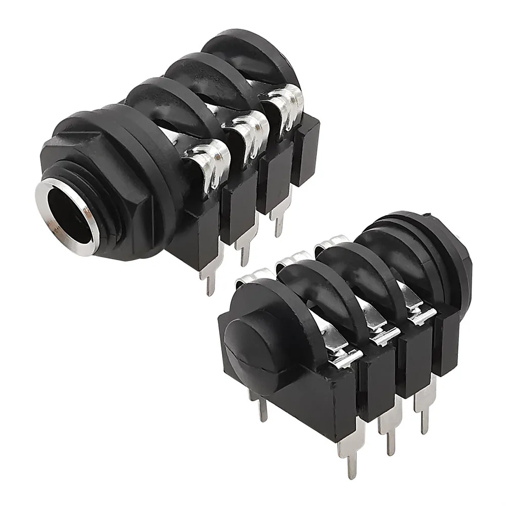 1/2/5/10Pcs 6.35mm Jack 1/4