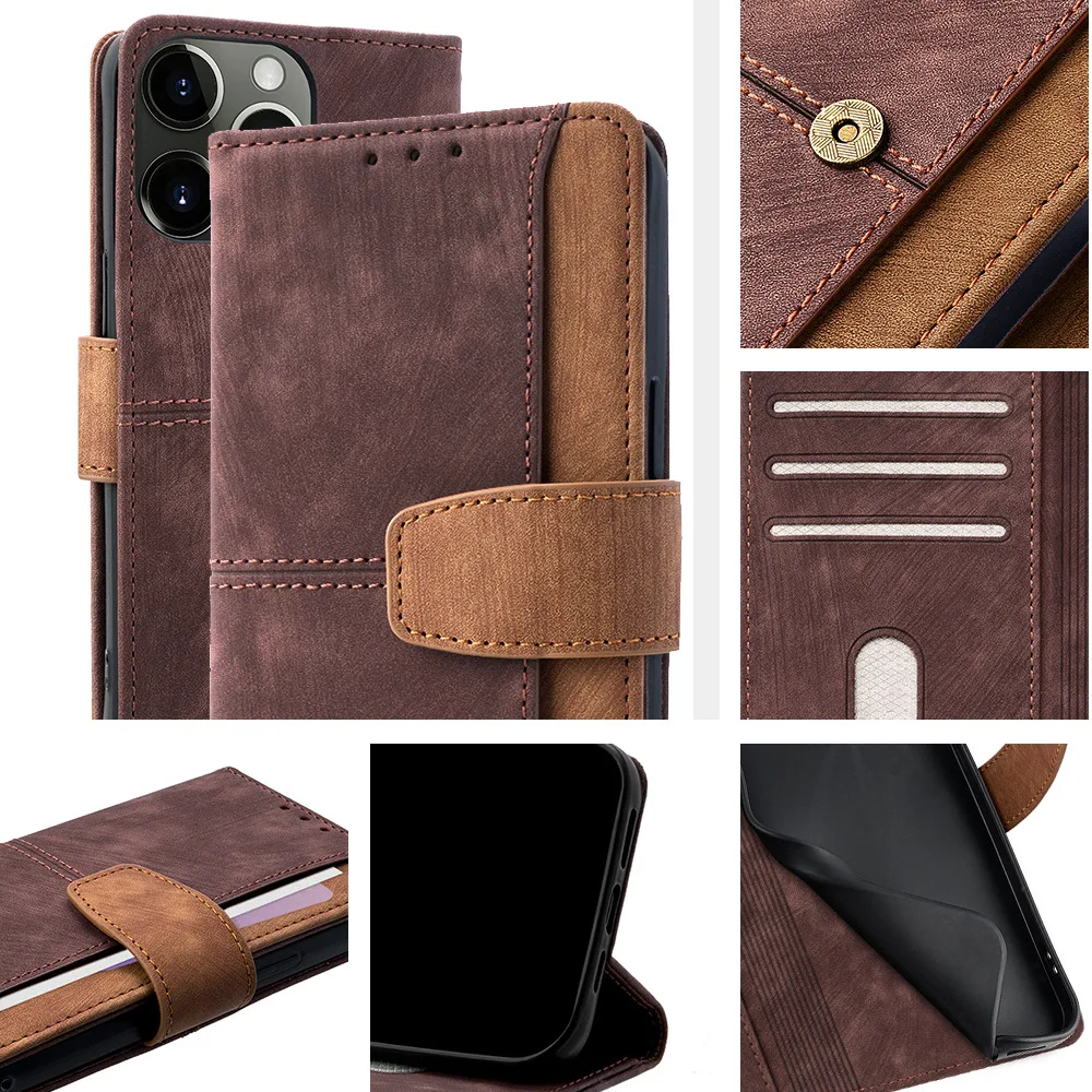 Brieftasche Fall Für Xiaomi Mi 15 14 Ultra 13 12 11 Pro 12s 12t 13t Pro Magnetische Flip Telefon Abdeckung 11 11I 10 10T Magnetische Leder Coque – Detail 7
