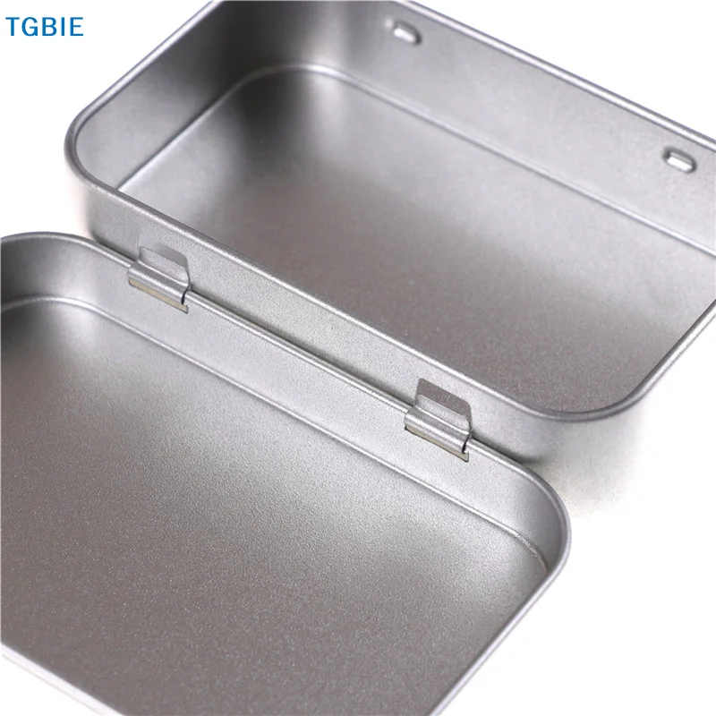 [TL][TL]95*60*20mm Metal Tin Flip Storage Box Case Organizer For Coin Candy KeysMetal Tin Flip Storage Box Case Organizer